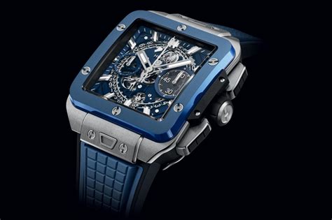 Hublot square bang unico titanium